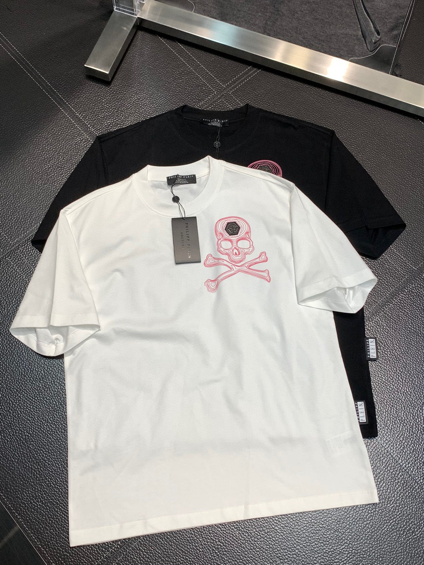 필립플레인 2컬러 남자 반팔티