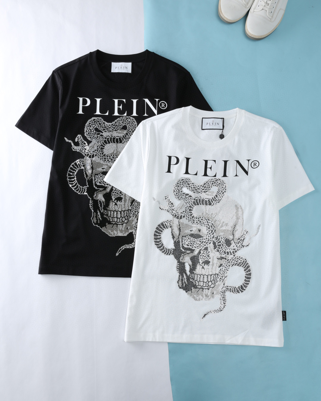 필립플레인 2컬러 남자 반팔티