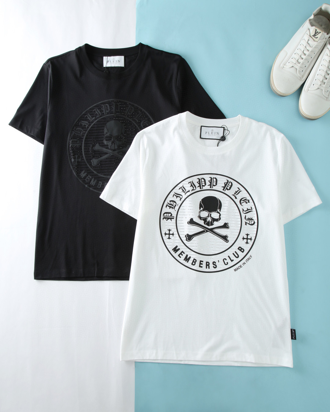 필립플레인 2컬러 남자 반팔티