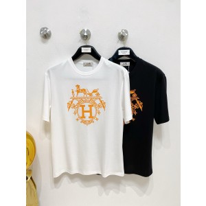 에르메스 2컬러 남자 반팔티