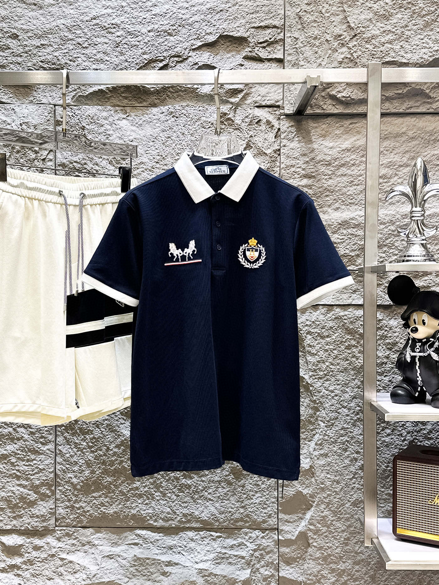 에르메스 남자 반팔티