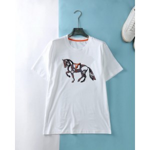 에르메스 2컬러 남자 반팔티