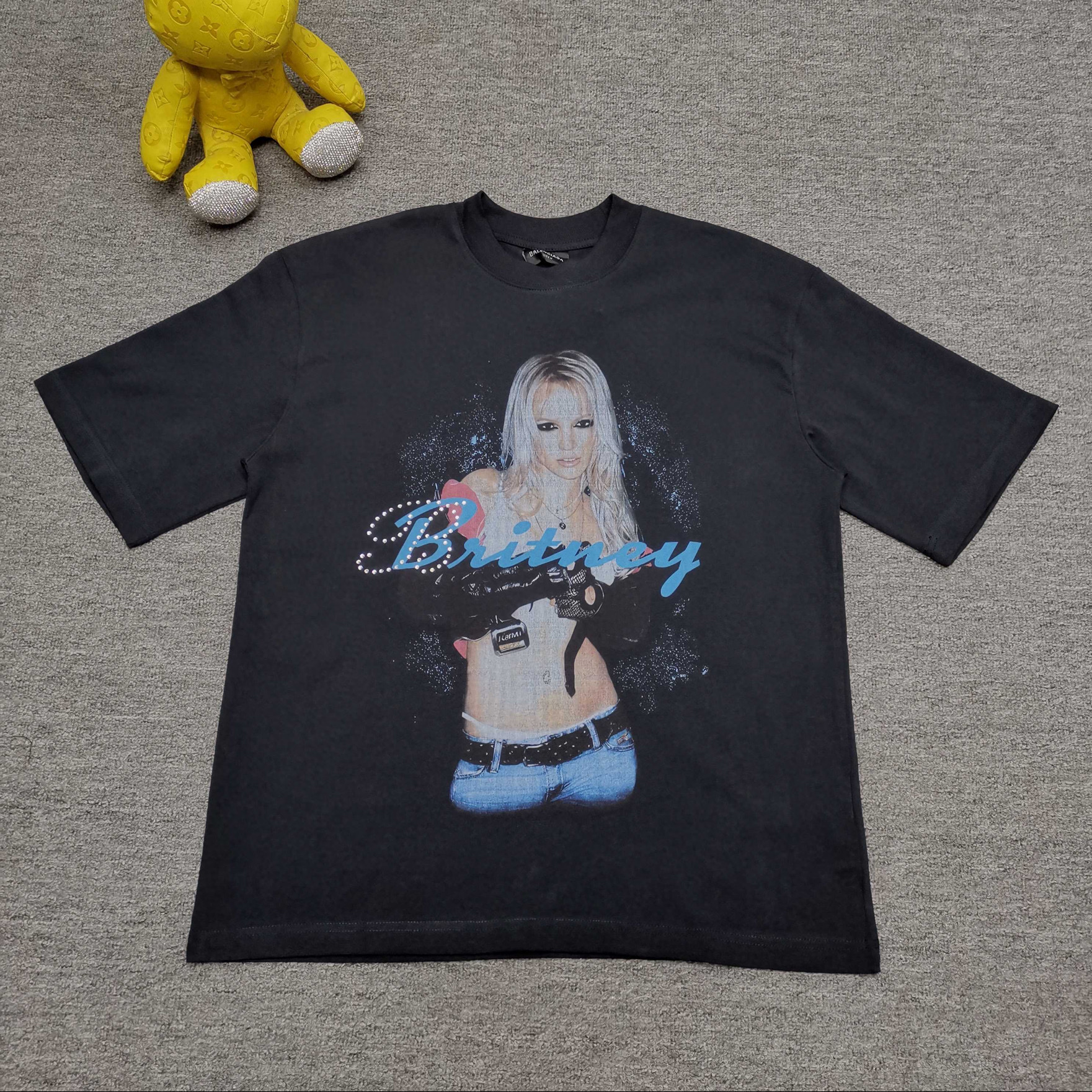 발렌시아가 남녀공용 반팔티