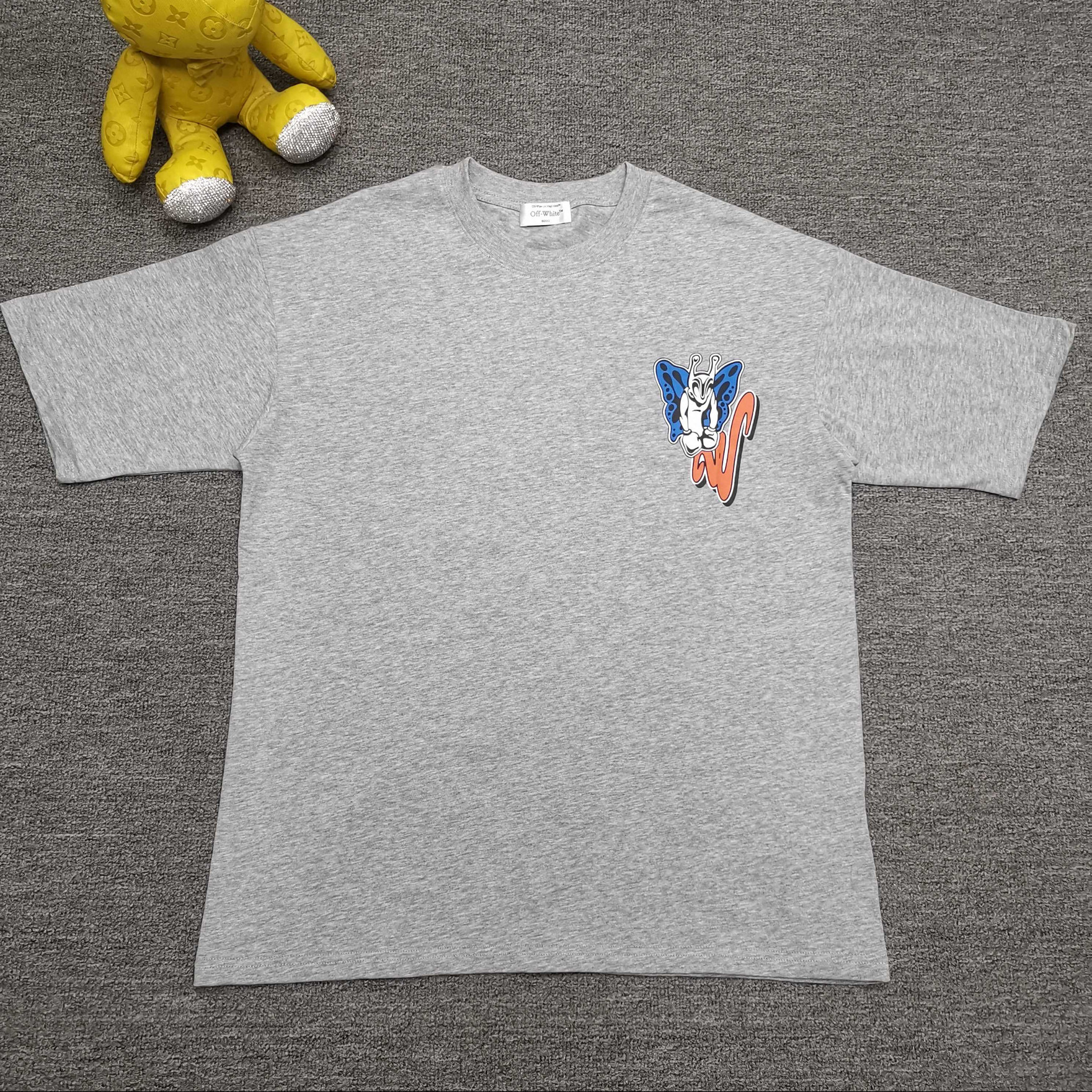 오프화이트 남녀공용 반팔티