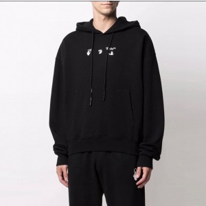 오프화이트 남녀공용 후드티 맨투맨