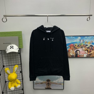 오프화이트 남녀공용 후드티 맨투맨