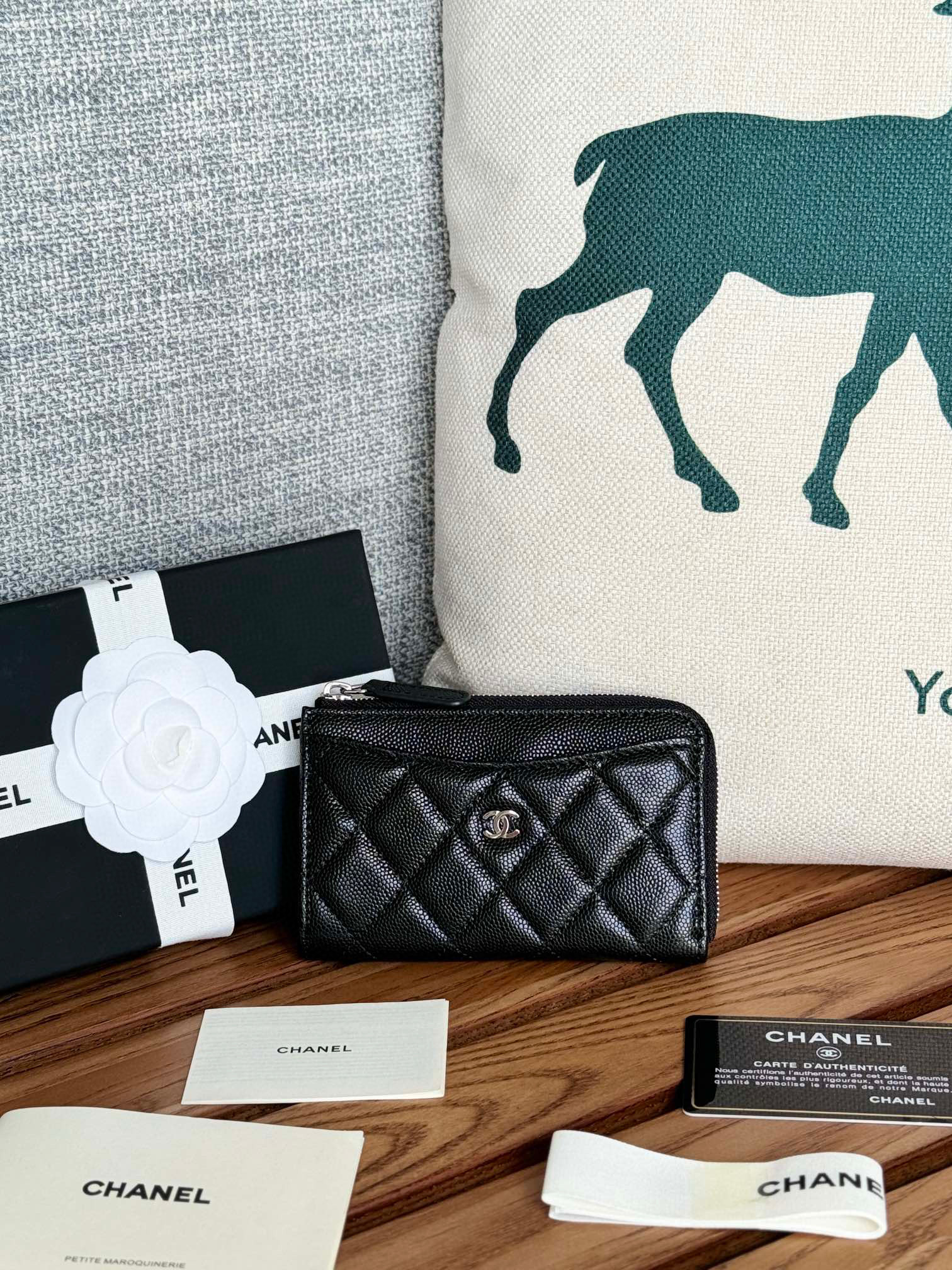 샤넬 A3179 여자 카드지갑 머니클립