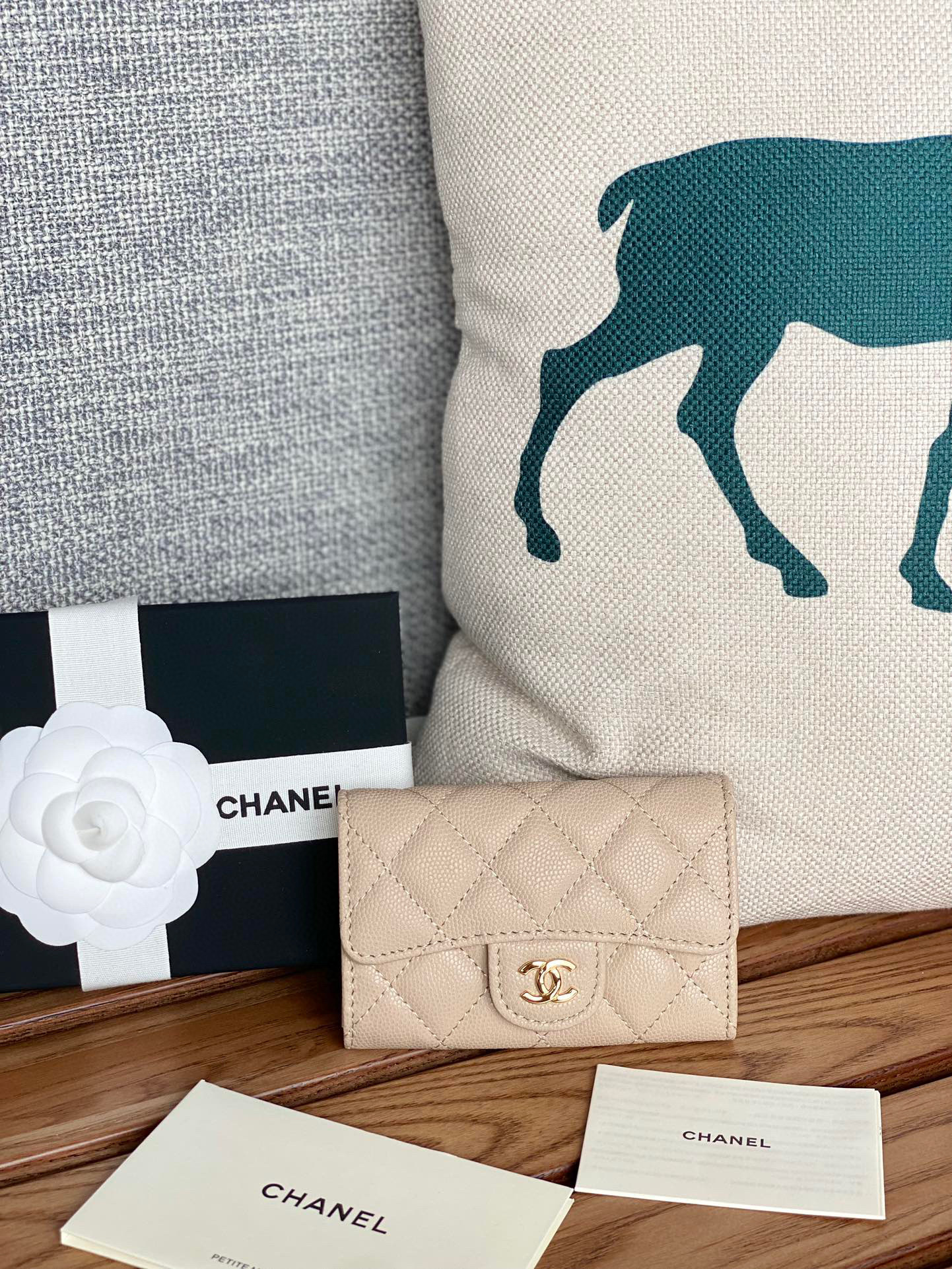 샤넬 AP0214 여자 카드지갑 머니클립