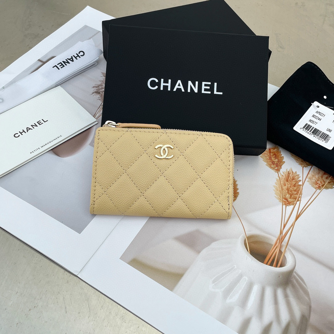 샤넬 AP0221 여자 카드지갑 머니클립