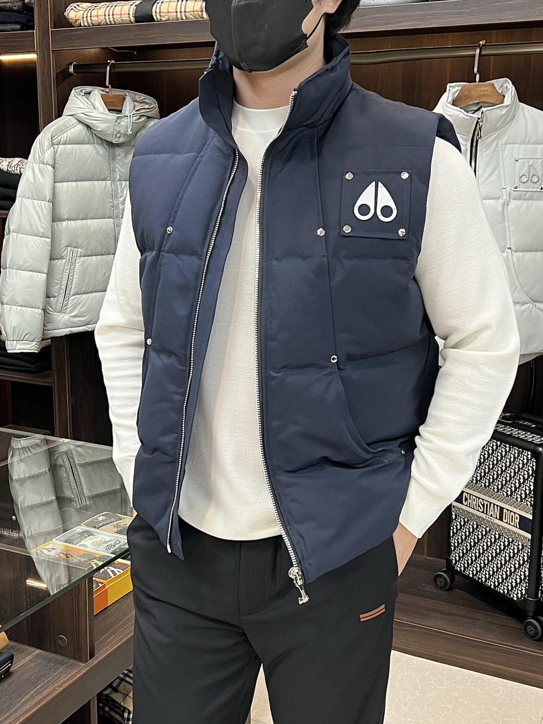 무스너클 남녀공용 조끼