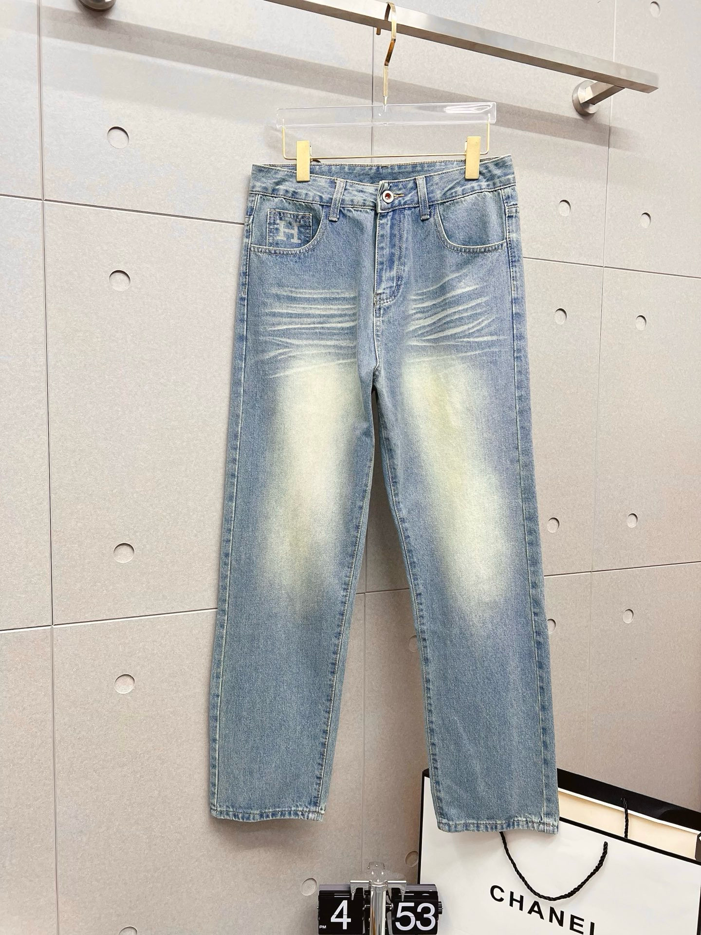 에르메스 남자 청바지