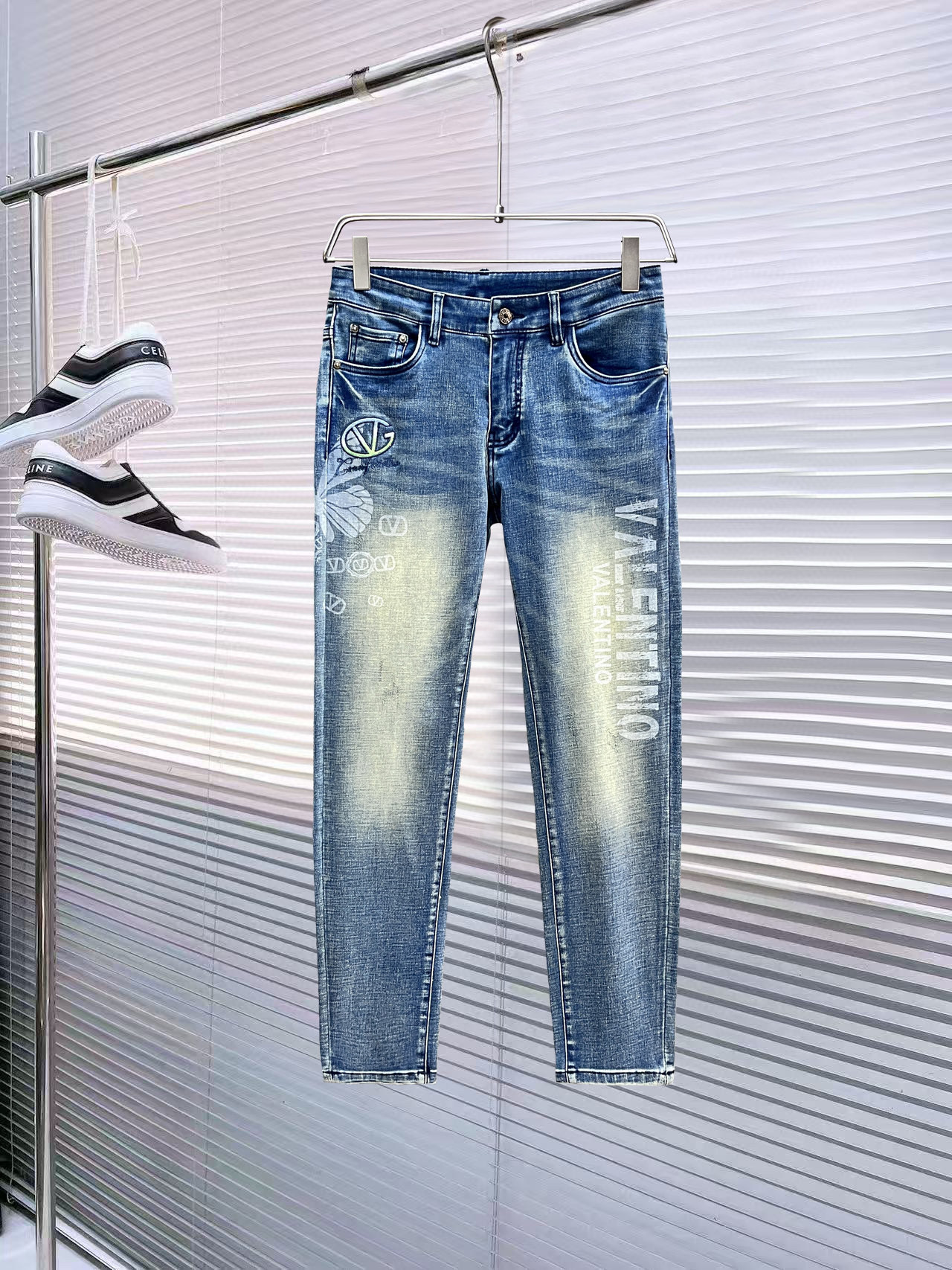 발렌티노 남자 청바지