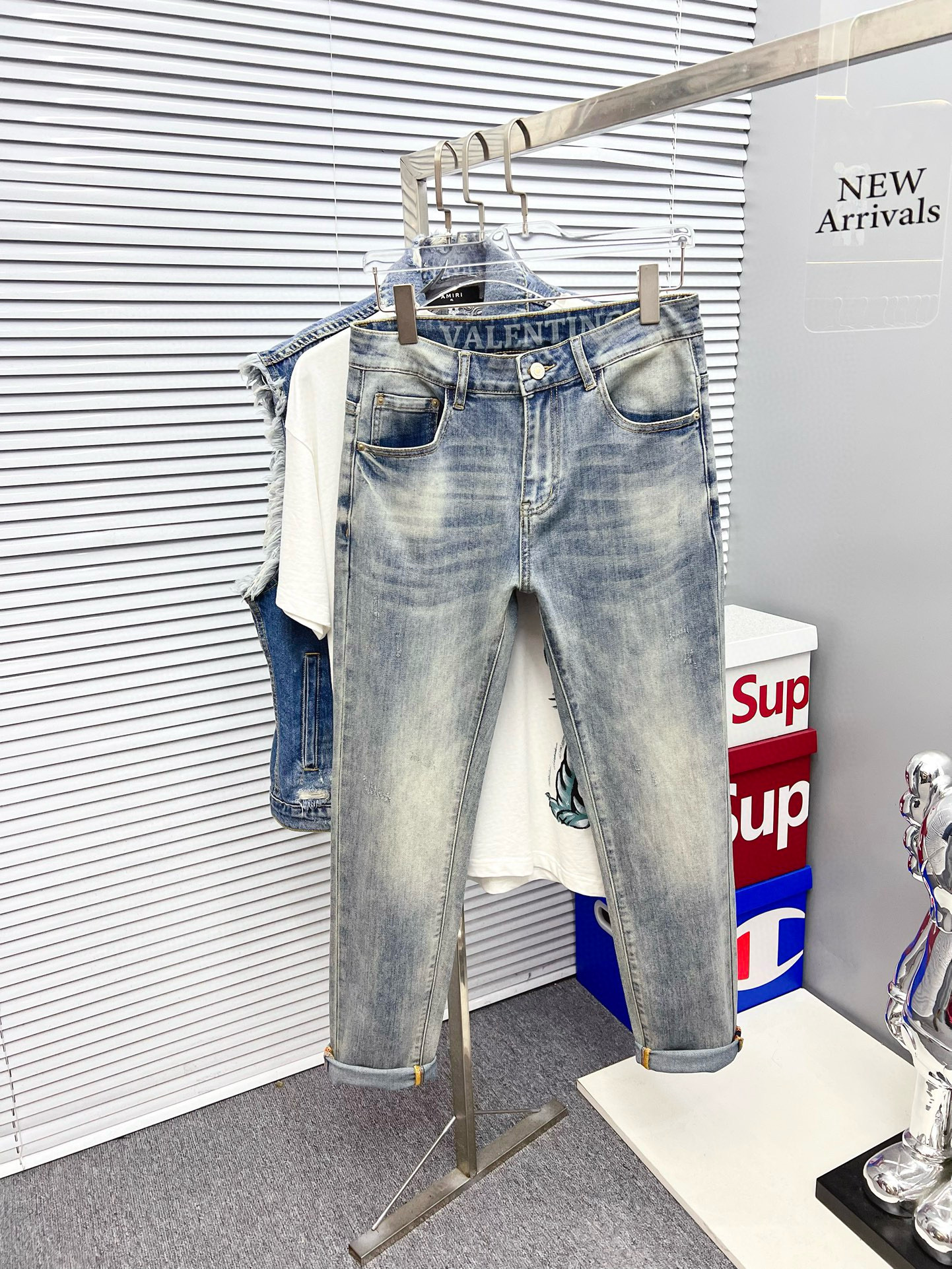 발렌티노 남자 청바지