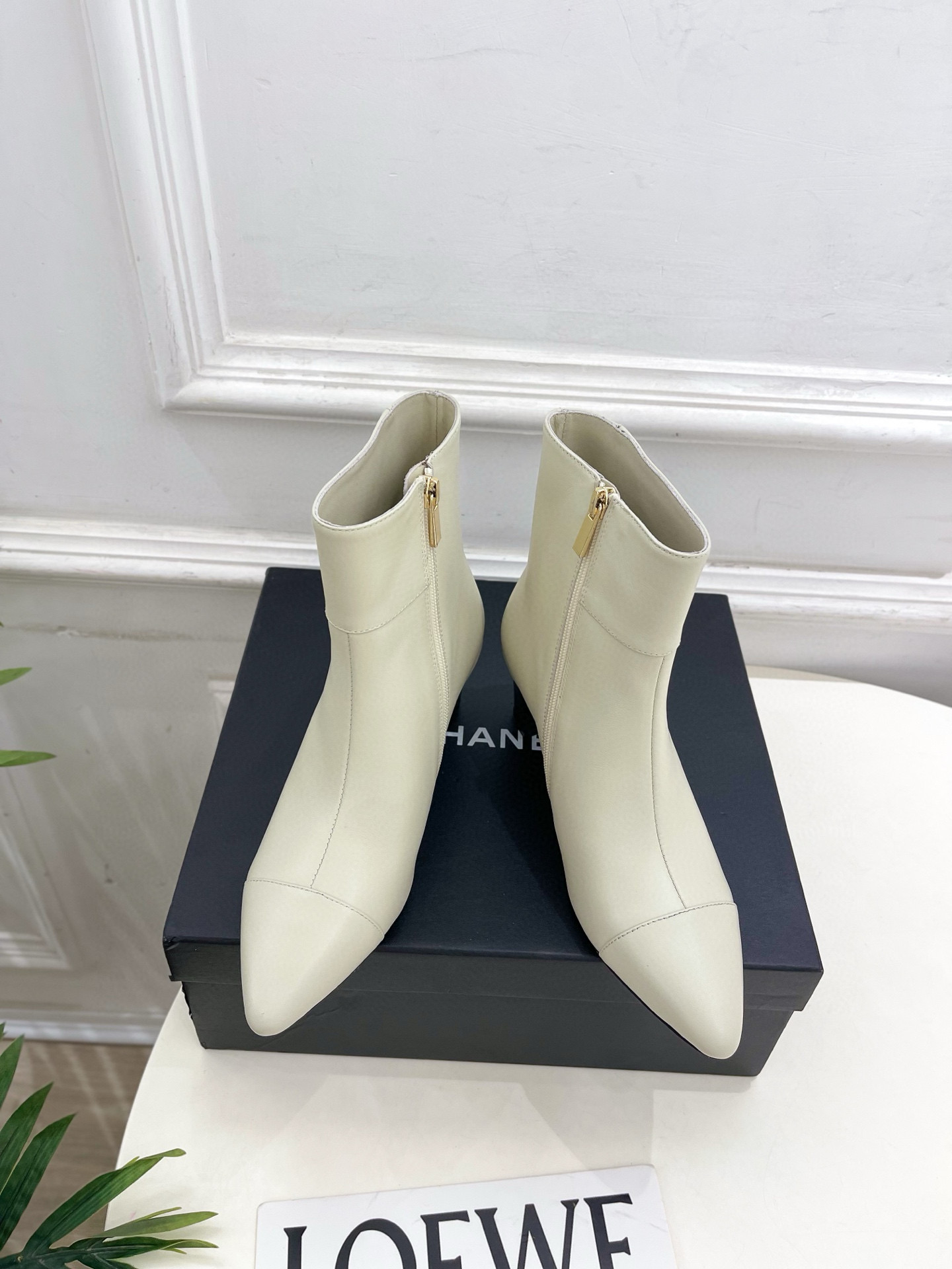 샤넬 6cm 여자 부츠