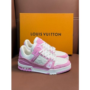 루이비통 트레이너 남녀공용 신발 운동화 스니커즈