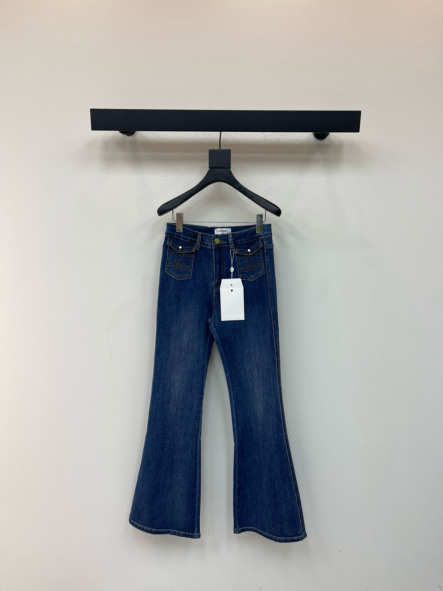 샤넬 여자 청바지