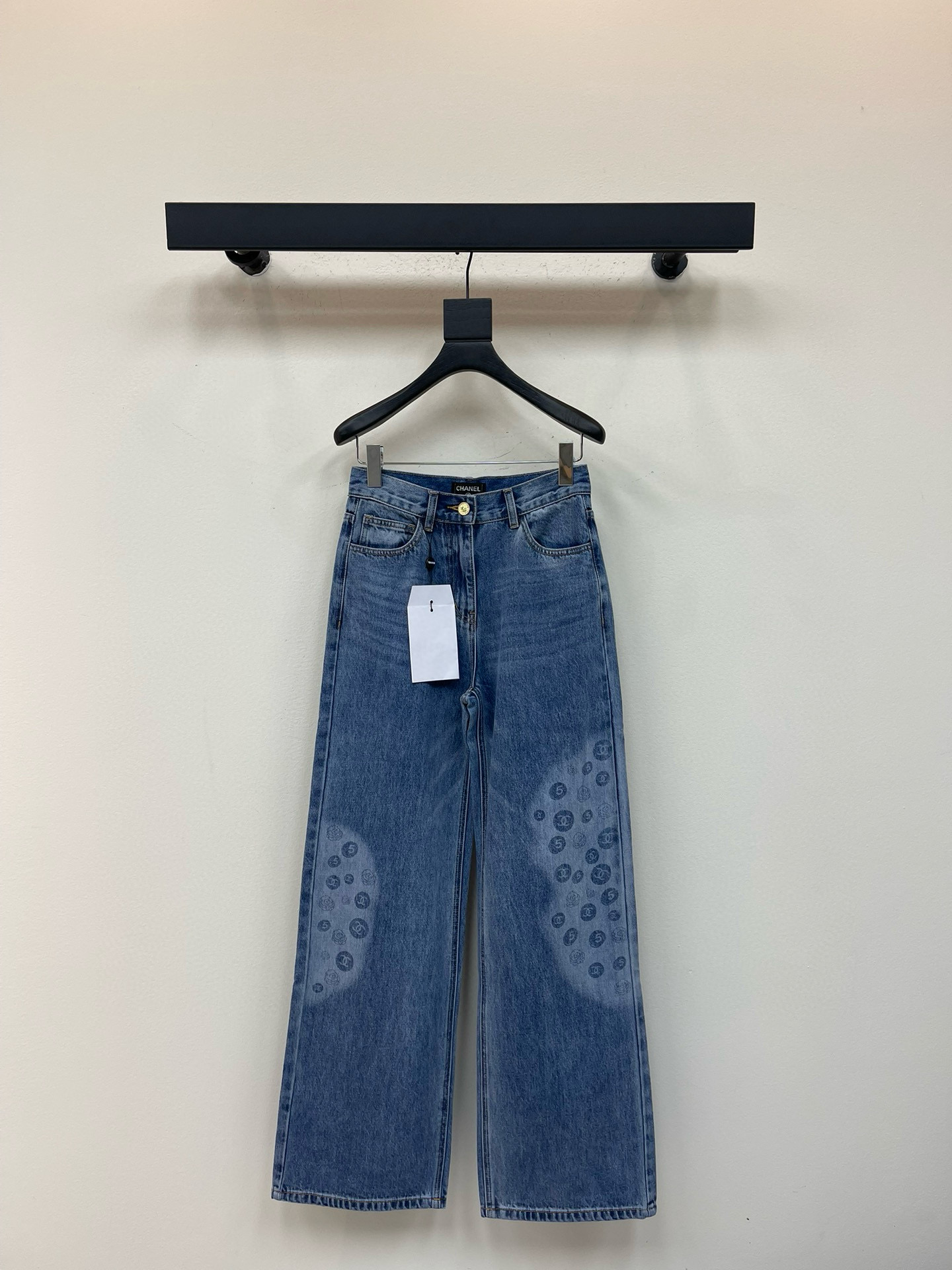 샤넬 여자 청바지