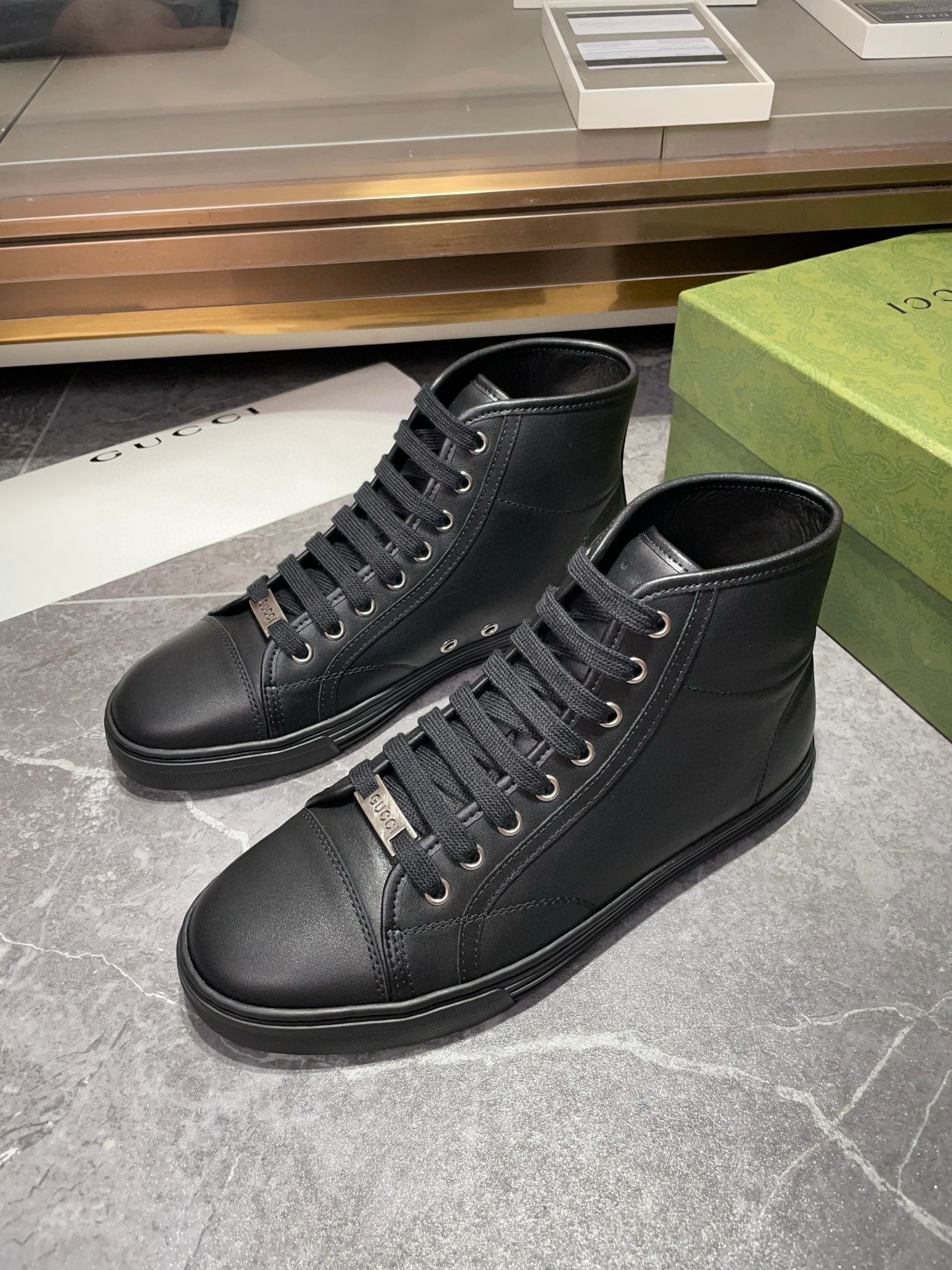 구찌 남자 부츠