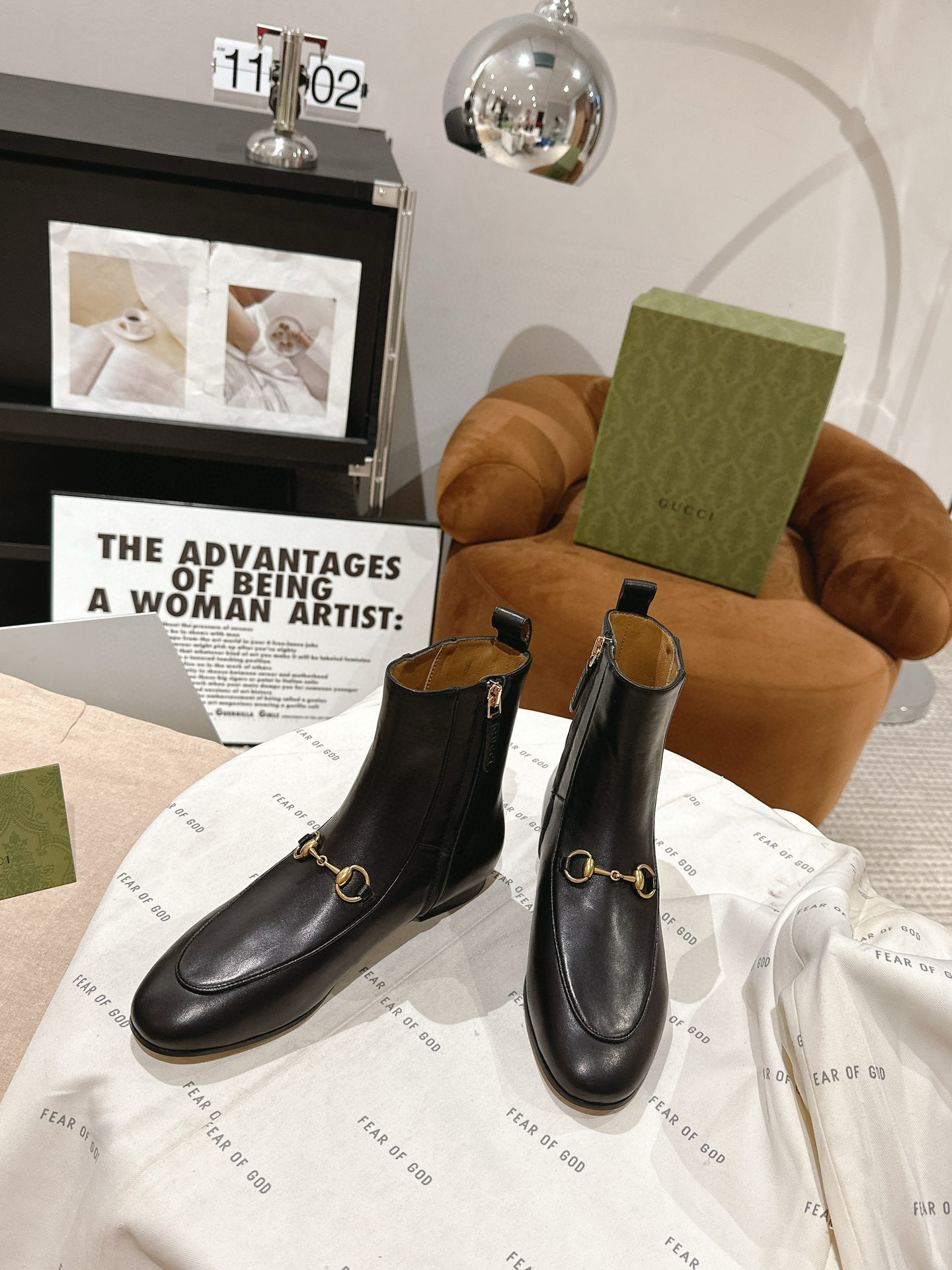 구찌 여자 부츠