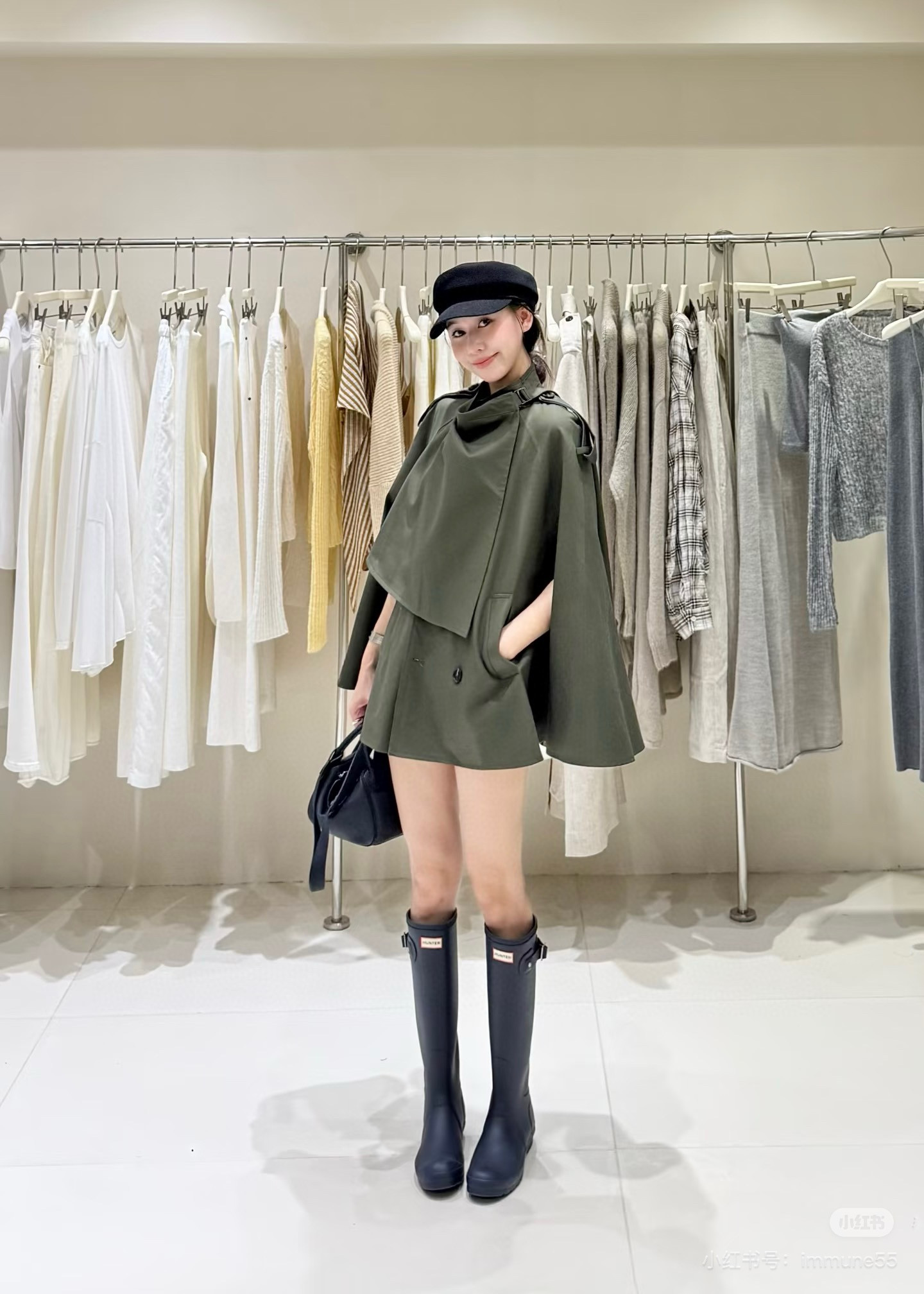 버버리 여자 자켓