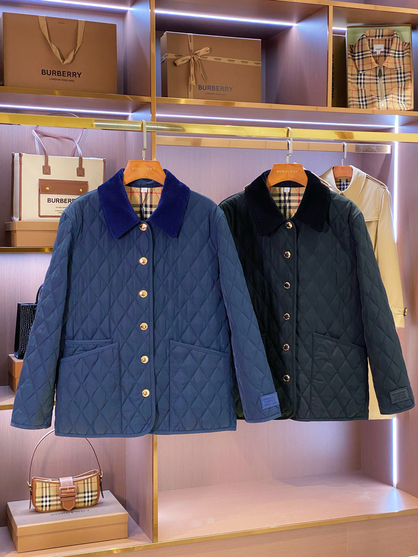 버버리 여자 자켓 2컬러