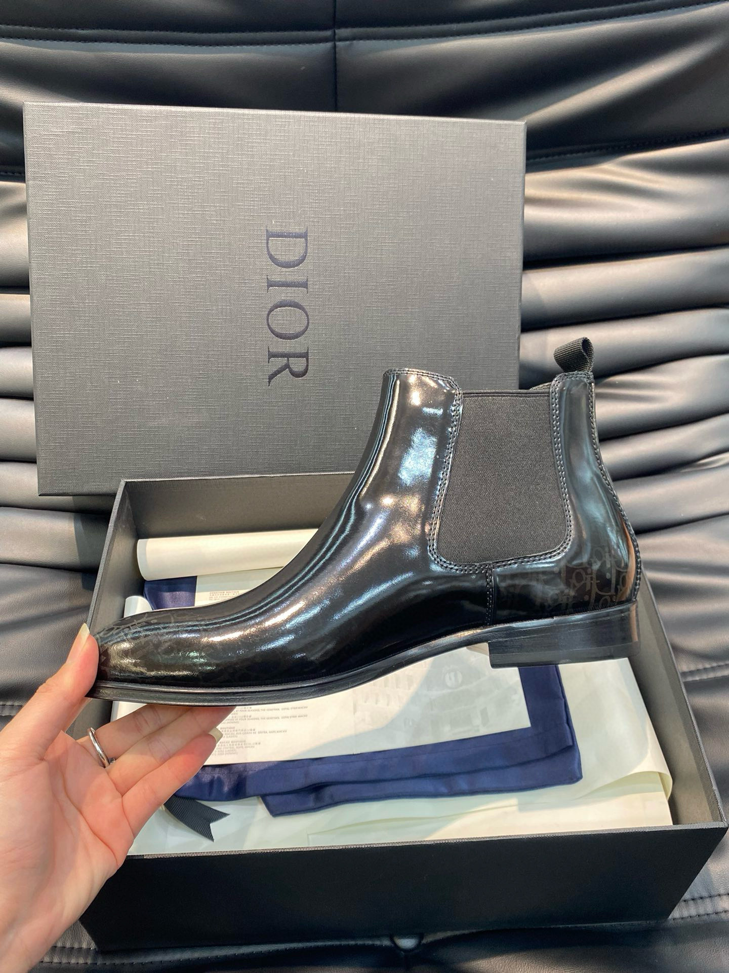 디올 남자 부츠