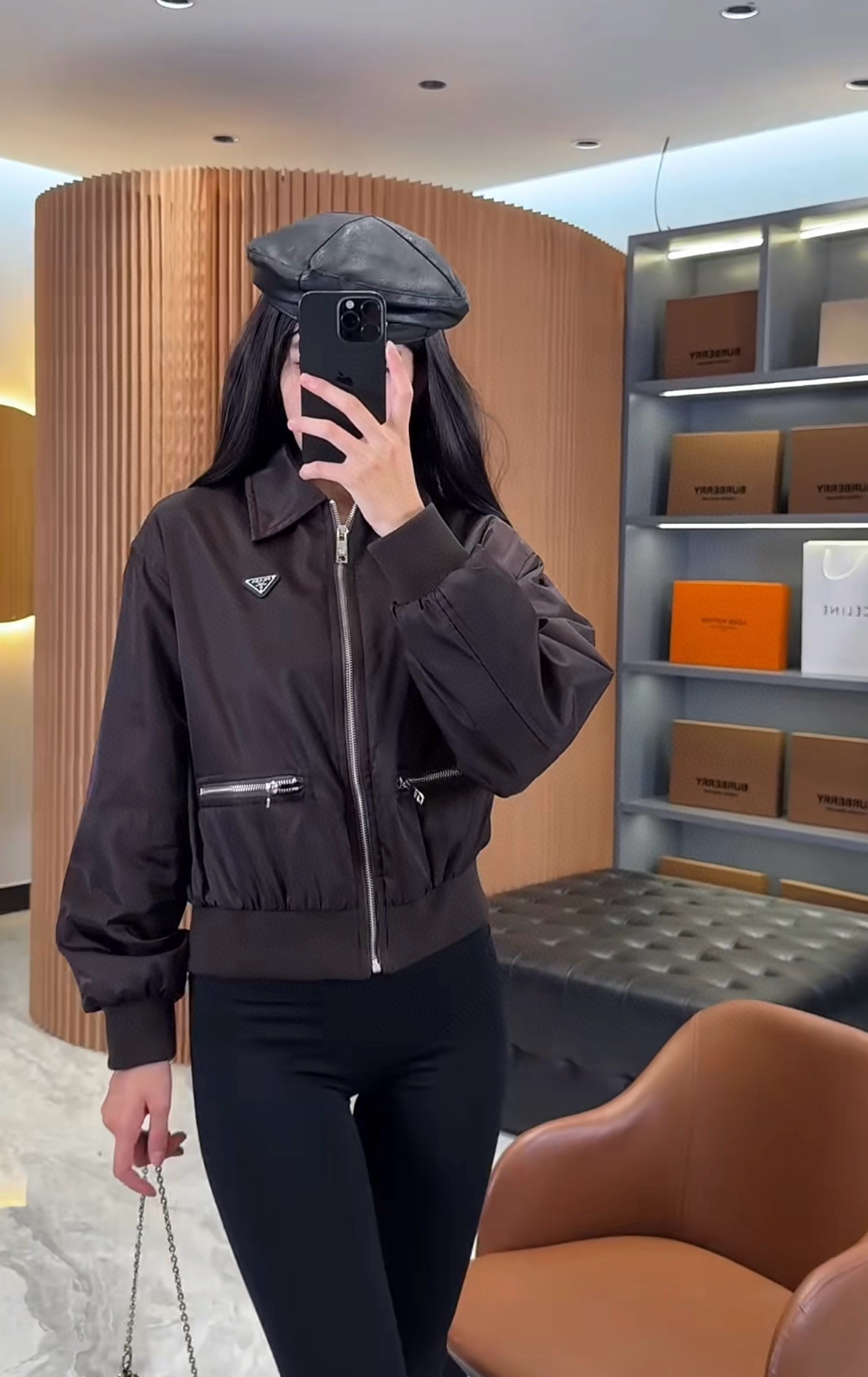 프라다 여자 자켓