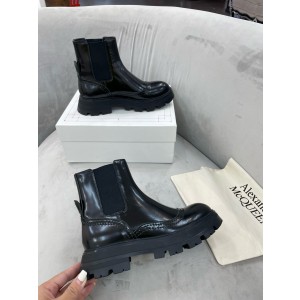 알렉산더 맥퀸 5CM 여자 부츠