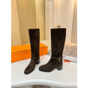 에르메스 6CM 여자 부츠