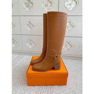 에르메스 5CM 여자 부츠