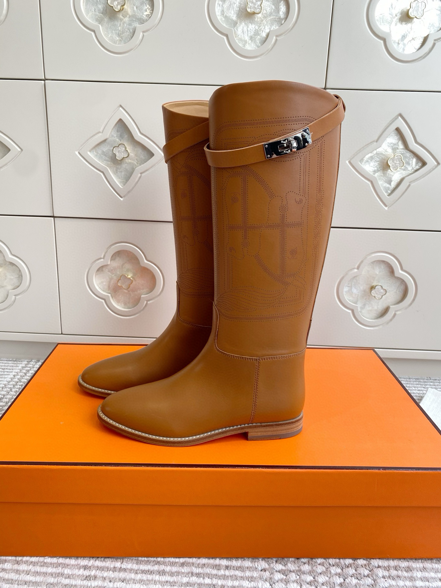 에르메스 여자 부츠