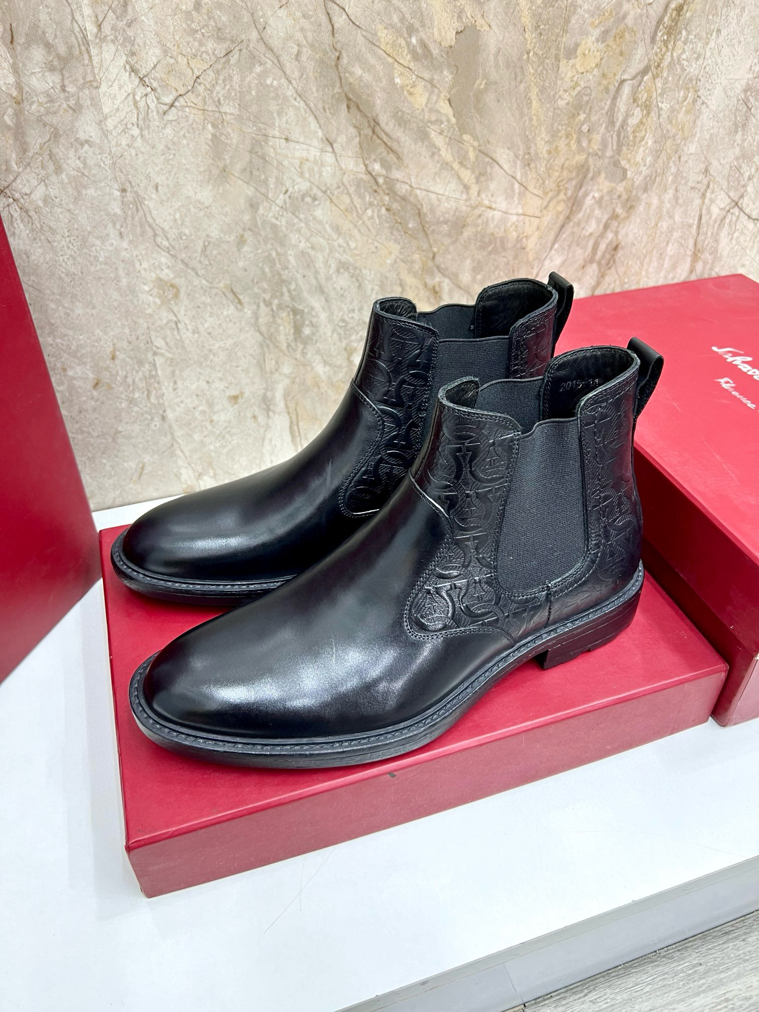 살바토레 페라가모 남자 부츠