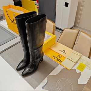 펜디 8.5CM 여자 부츠