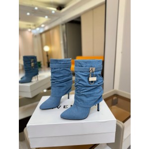 지방시 10CM 여자 부츠