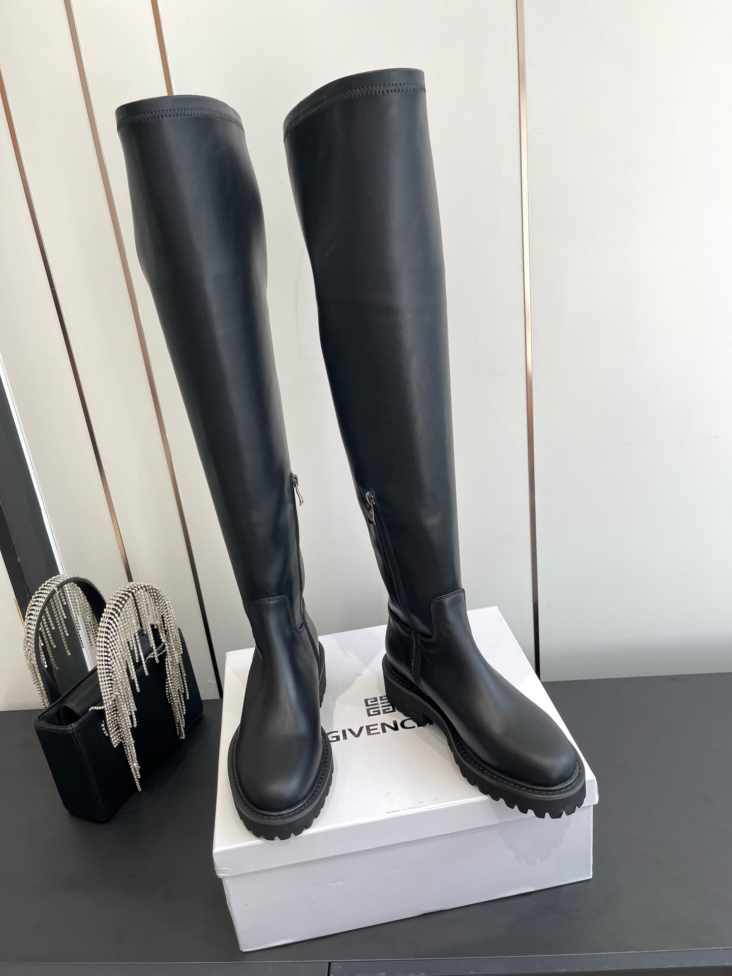 지방시 여자 부츠