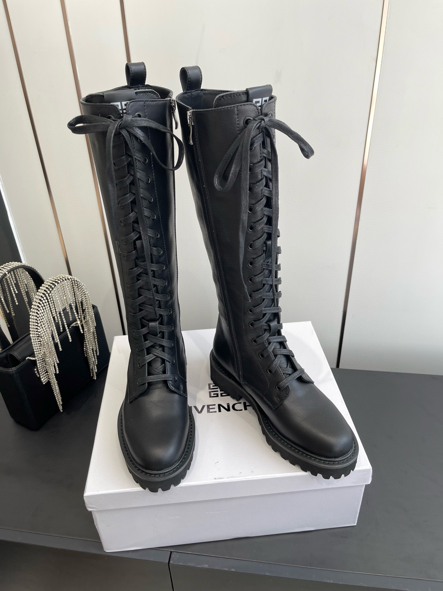 지방시 여자 부츠