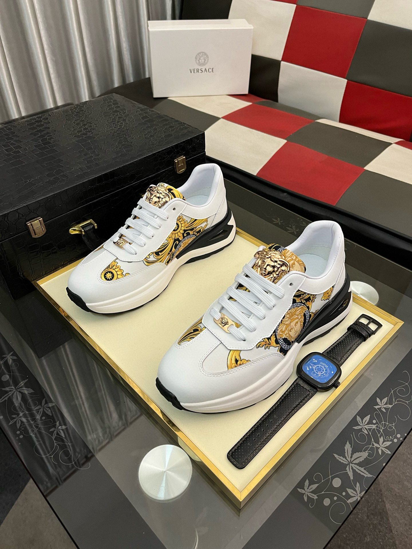 베르사체 남자 부츠