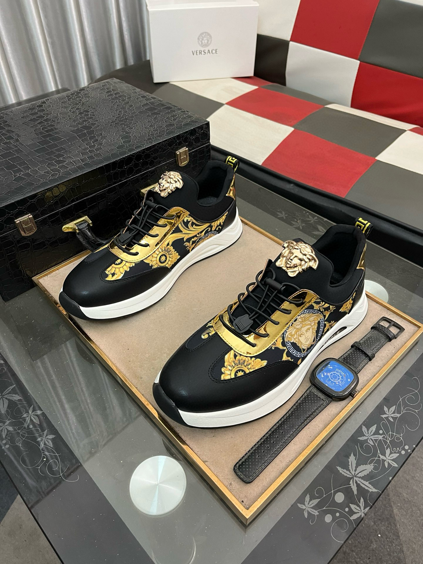 베르사체 남자 부츠