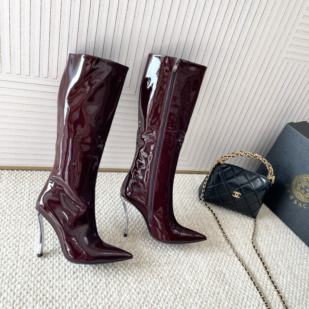 베르사체 10CM 여자 부츠