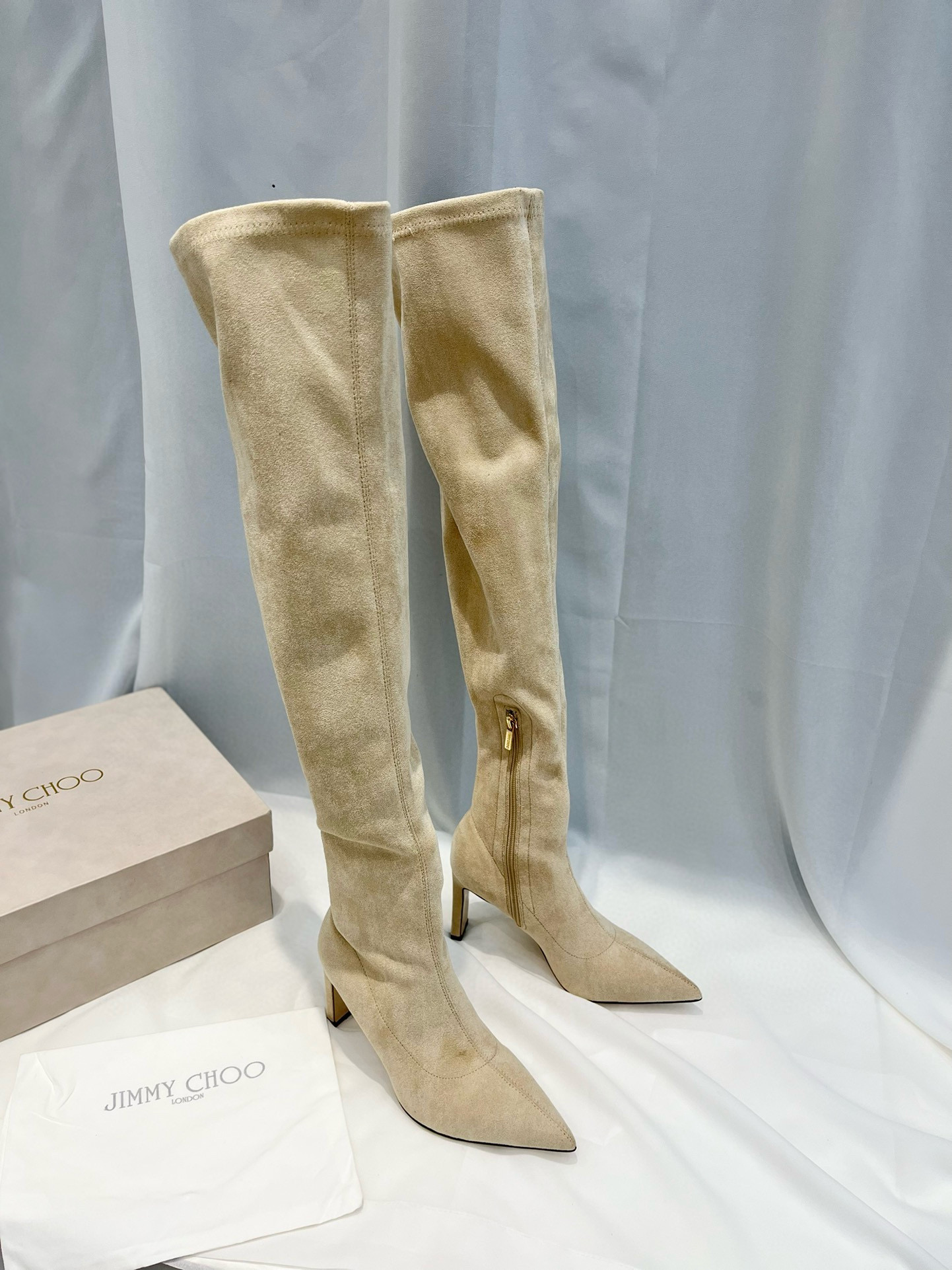 지미추 8.5CM 여자 부츠