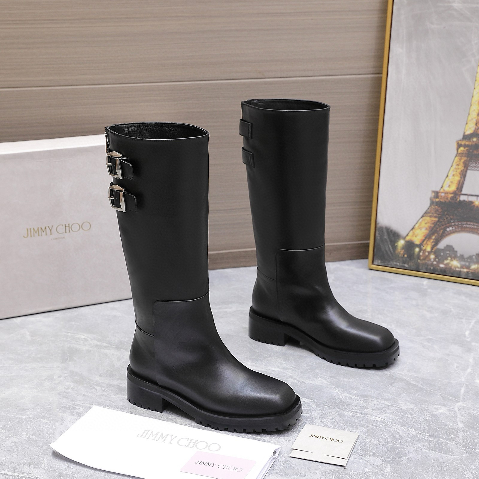 지미추 5CM 여자 부츠