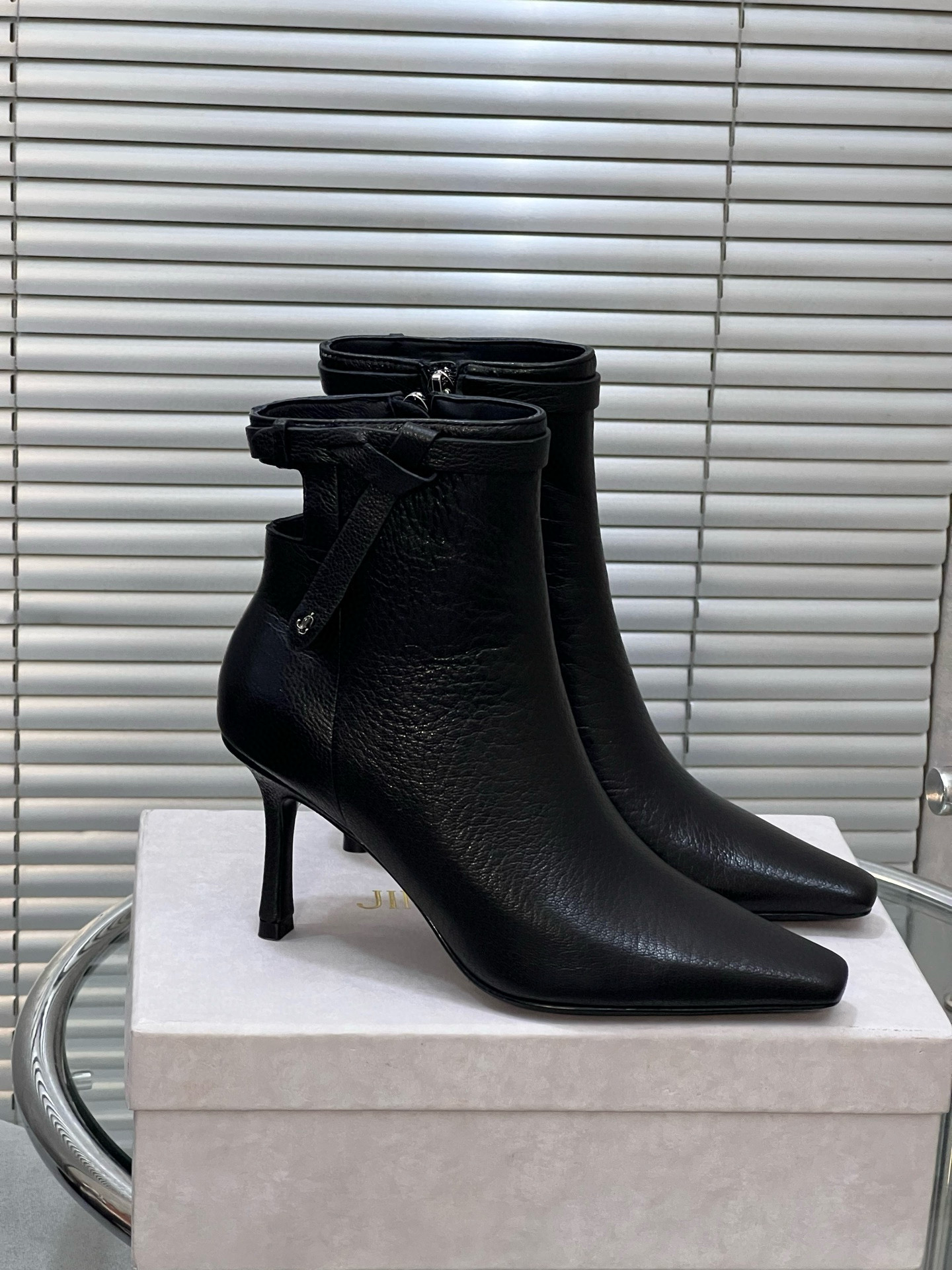 지미추 8.5CM 여자 부츠