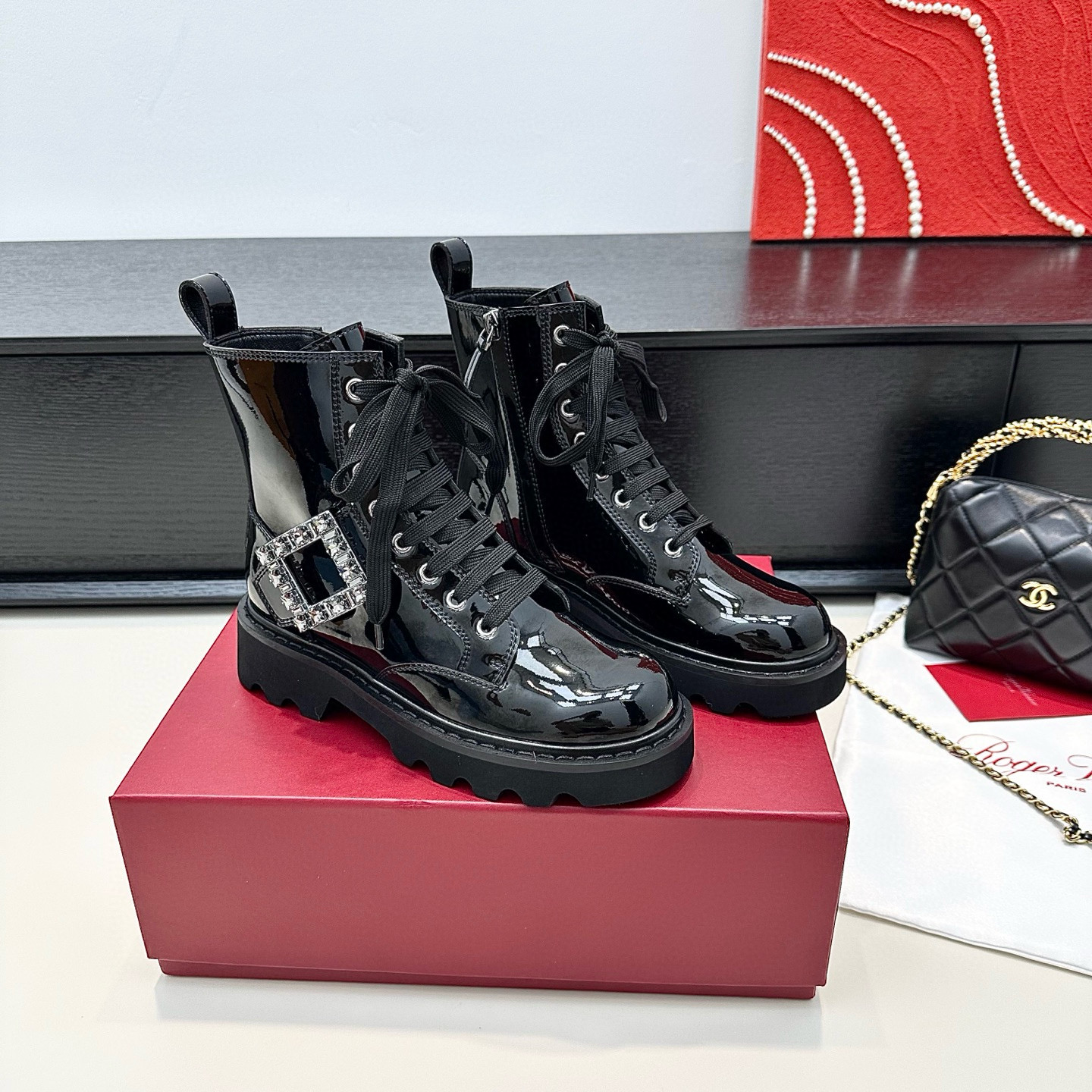 로저비비에 여자 부츠