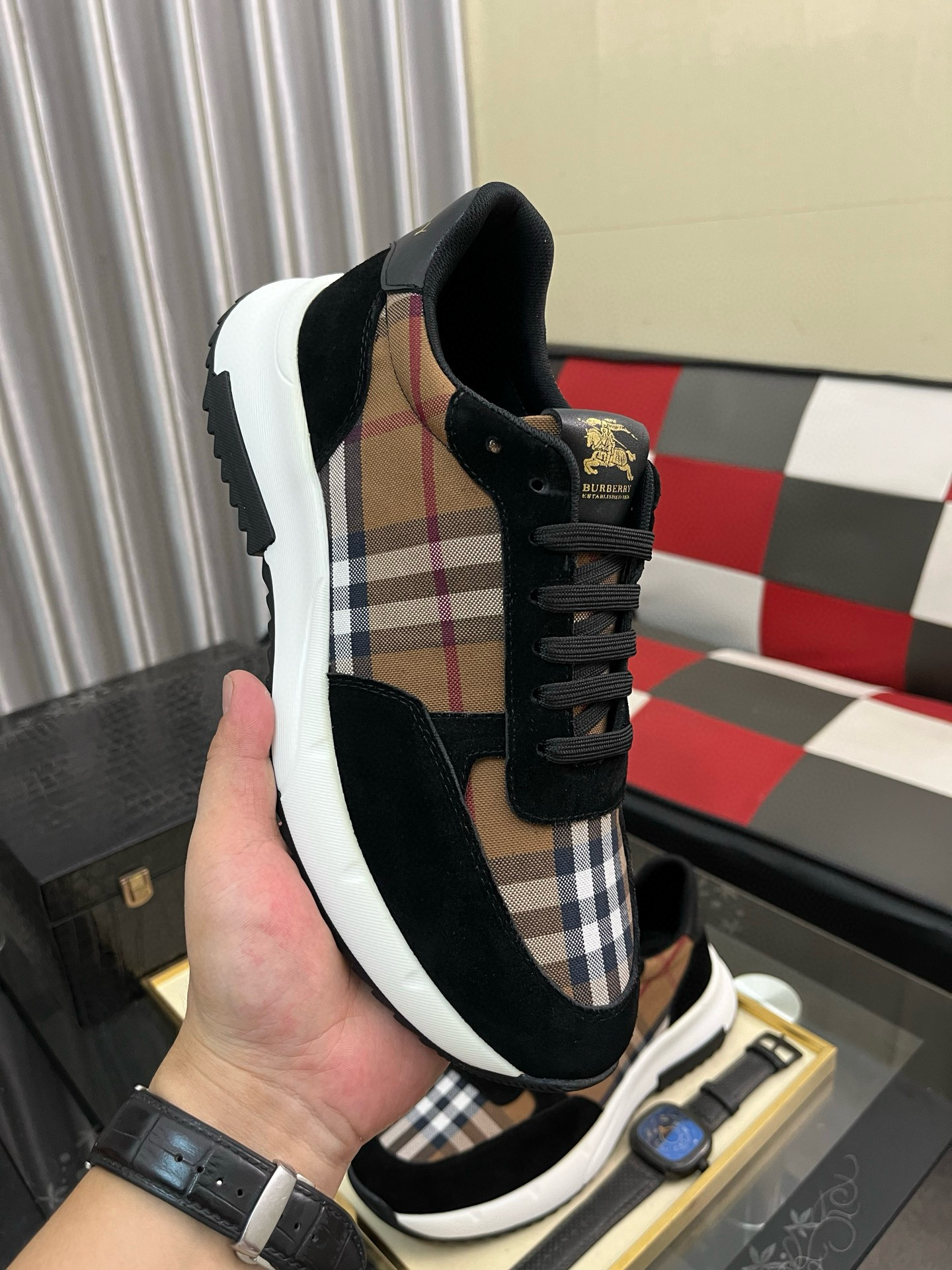 버버리 남자 스니커즈 신발 운동화