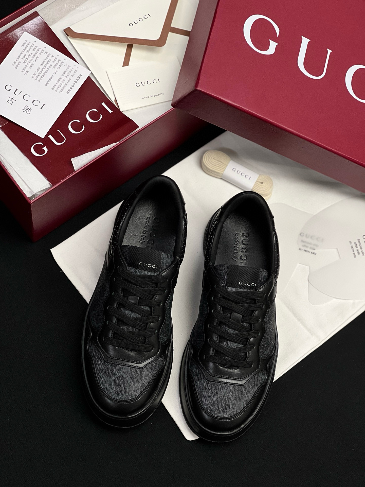 구찌 4cm 남녀공용 신발 운동화 스니커즈