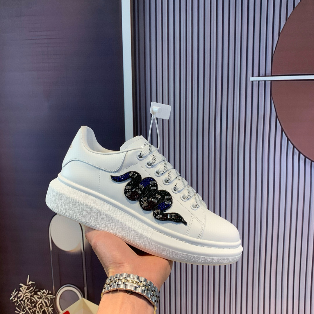 알렉산더 맥퀸 남녀공용 신발 운동화 스니커즈