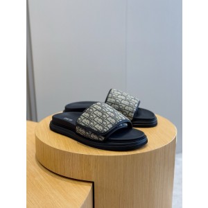 디올 남자 슬리퍼