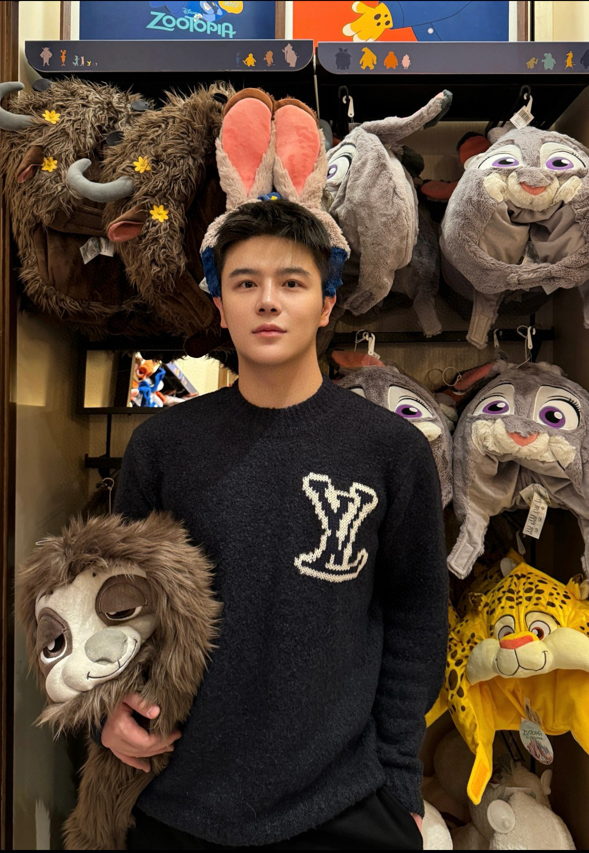 루이비통 남자 니트