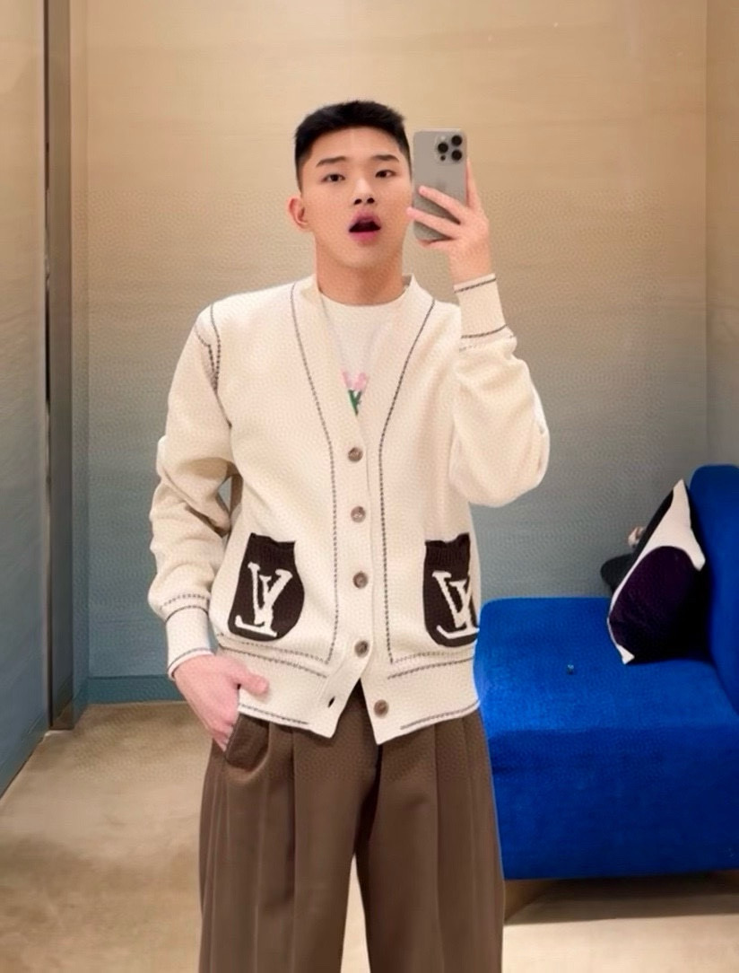 루이비통 남자 가디건