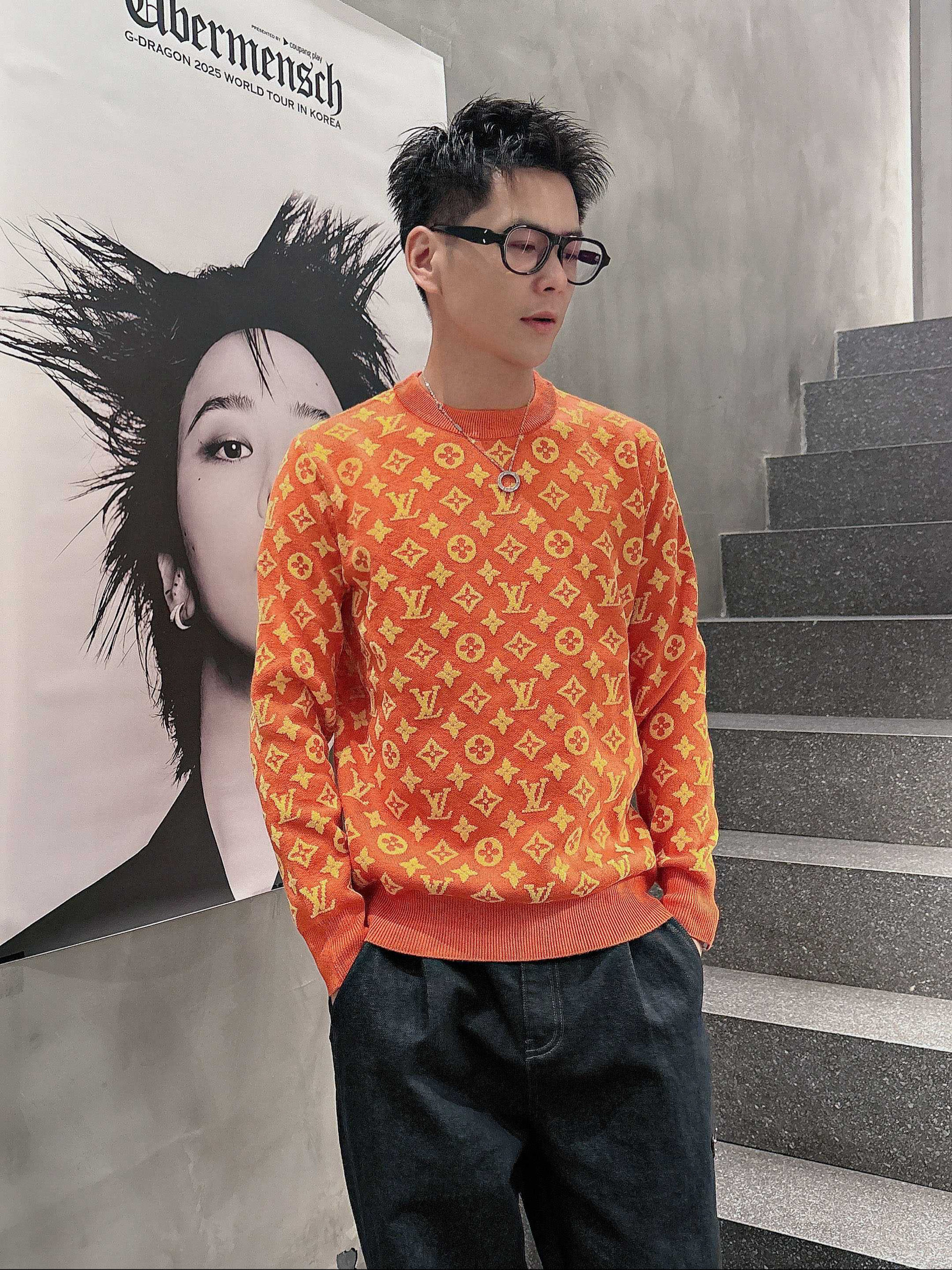 루이비통 남자 니트